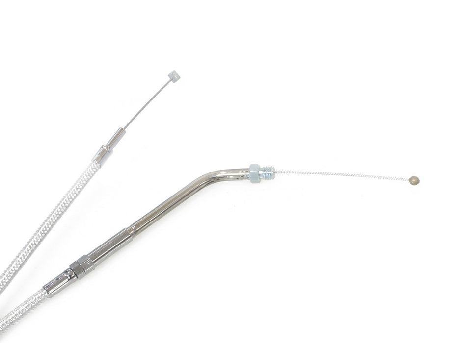 36in. Throttle Cable - Sterling Chromite. Fits Sportster 1988-1995.