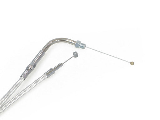 42-1/2in. Throttle Cable - Sterling Chromite. Fits Big Twin 1981-1988.