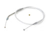 Throttle Cable with - Sterling Chromite. Fits Sportster 1986-1987.