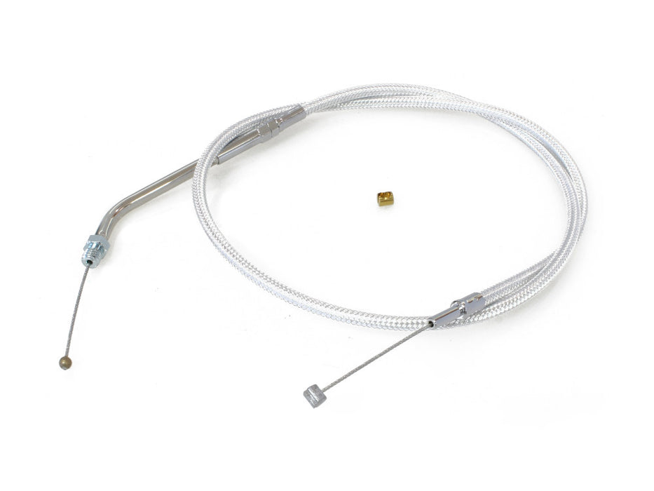 Throttle Cable with - Sterling Chromite. Fits Sportster 1986-1987.