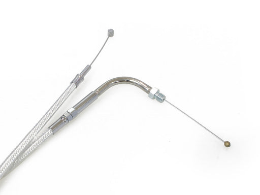 32-1/2in. Throttle Cable - Sterling Chromite. Fits Big Twin 1990-1995.