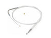39-1/2in. Throttle Cable - Sterling Chromite. Fits Big Twin 1990-1995.