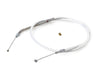 30-3/4in. Throttle Cable - Sterling Chromite. Fits Sportster 1996-2006.