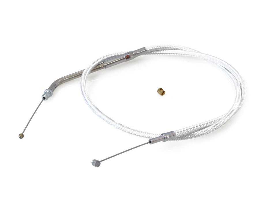 30-3/4in. Throttle Cable - Sterling Chromite. Fits Sportster 1996-2006.
