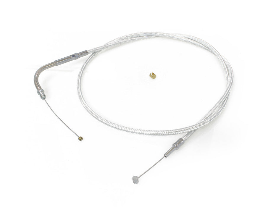 42-1/2in. Throttle Cable - Sterling Chromite. Fits Big Twin 1996-2001 with Magnetti Marelli EFI
