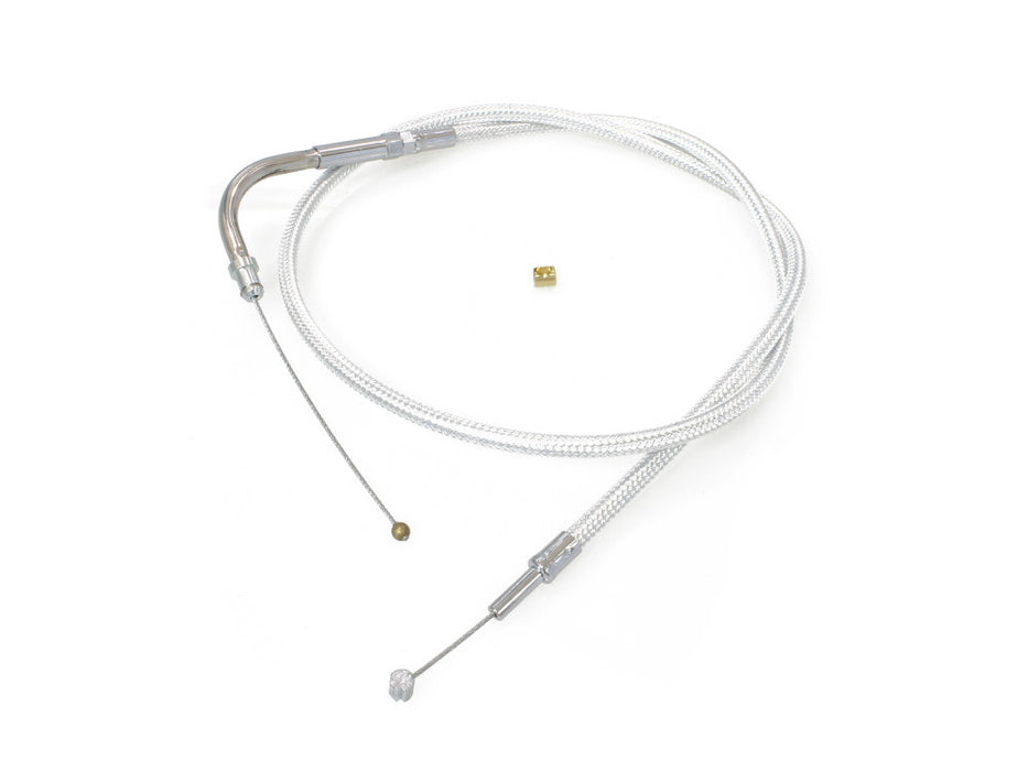 30-3/4in. Throttle Cable - Sterling Chromite. Fits Big Twin 1996-2017.