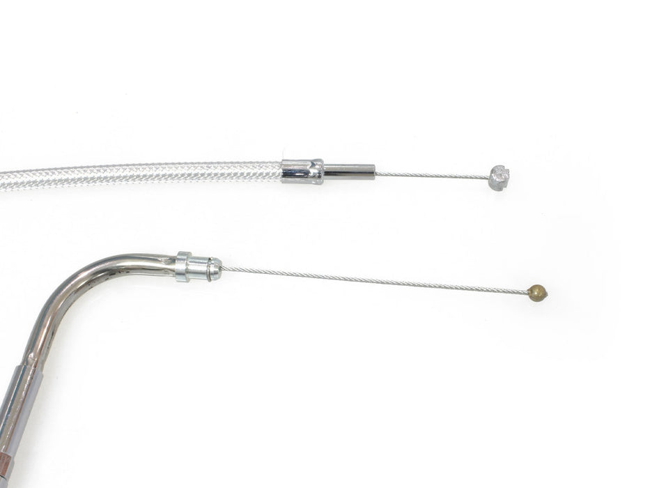 26-1/2in. Throttle Cable - Sterling Chromite. Fits Big Twin 1996-2017.