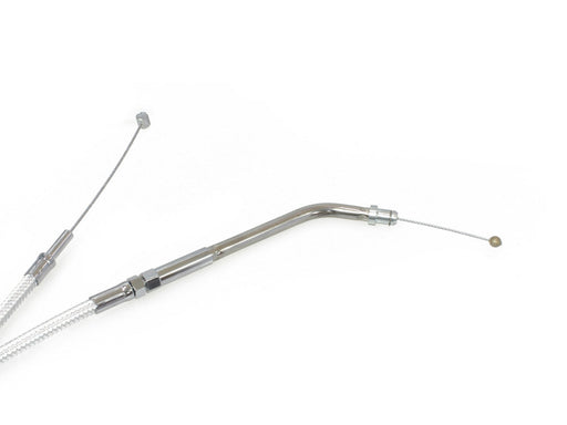 38in. Throttle Cable - Sterling Chromite. Fits Sportster 2007-2021.