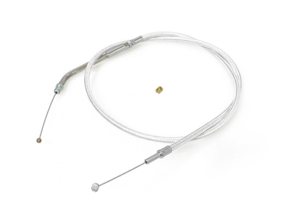 30in. Throttle Cable - Sterling Chromite. Fits Sportster 2007-2021.