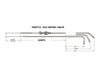 36in. Idle Cable - Sterling Chromite. Fits Big Twin 1990-1995.