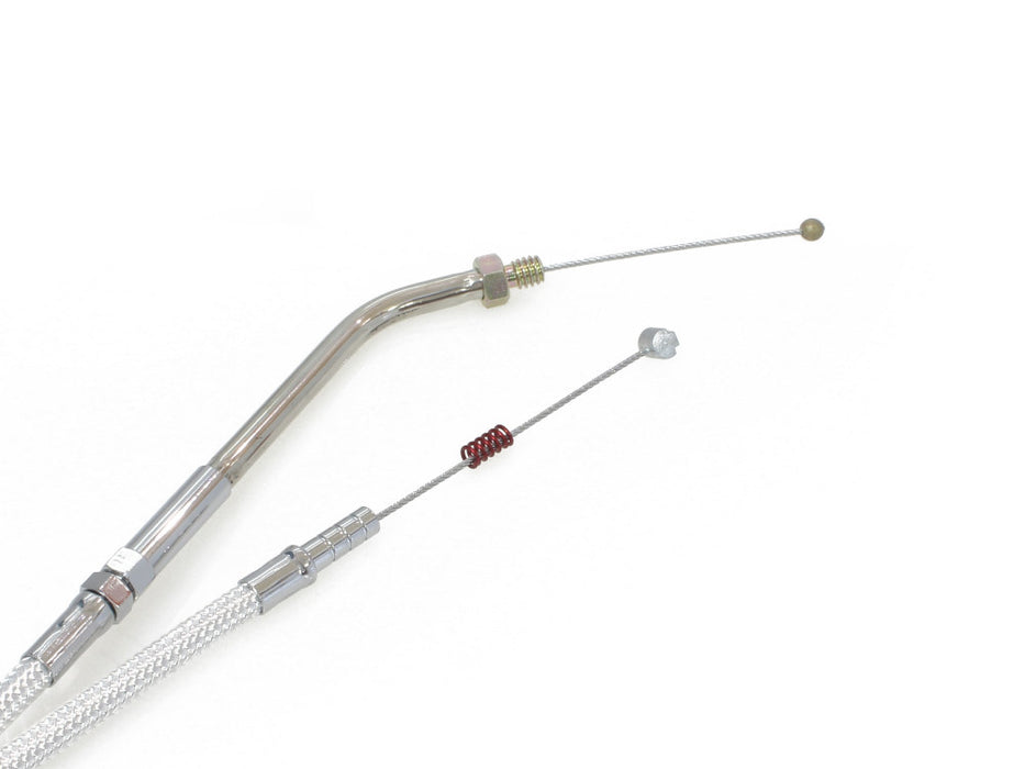 30in. Idle Cable - Sterling Chromite. Fits Sportster 1988-1995.