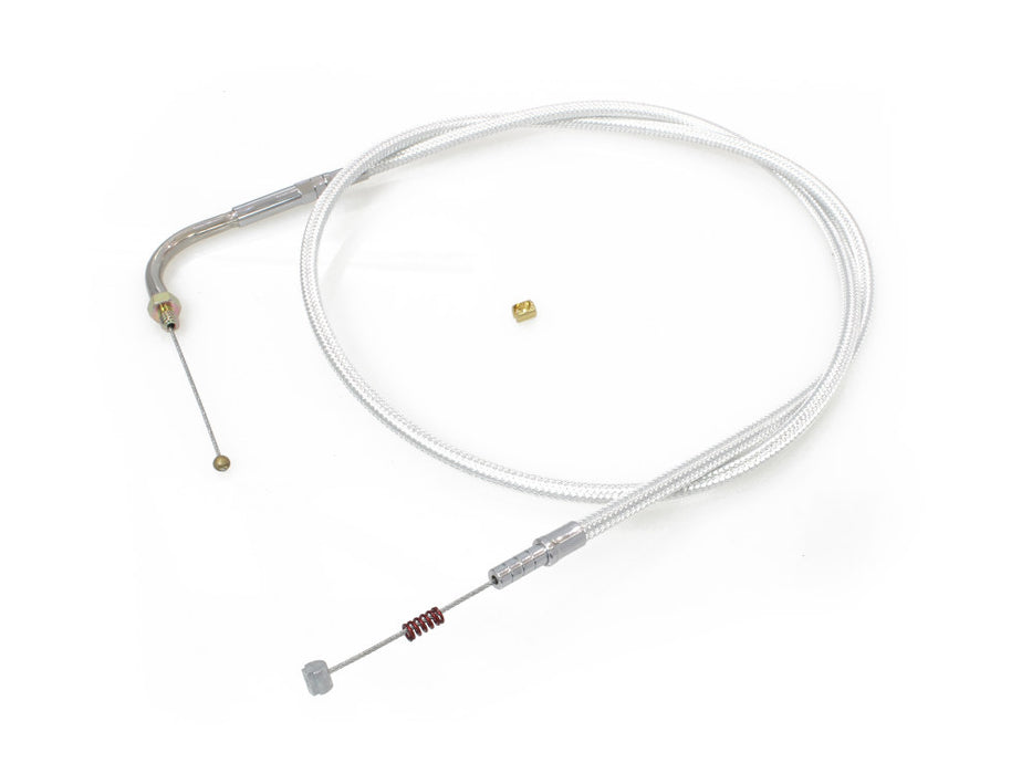 41-1/2in. Idle Cable - Sterling Chromite. Fits Big Twin 1990-1995.
