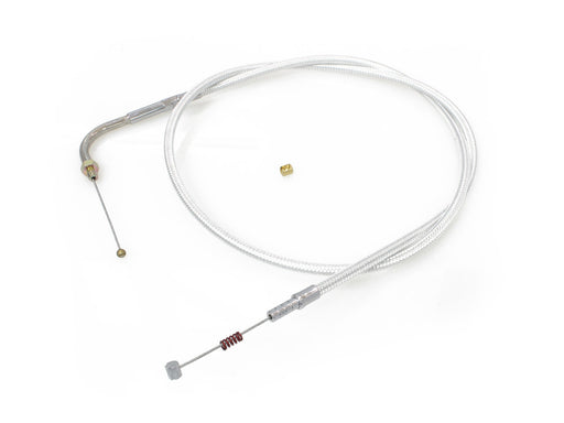 45-1/2in. Idle Cable - Sterling Chromite. Fits Big Twin 1990-1995.