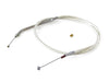 30-3/4in. Idle Cable - Sterling Chromite. Fits Sportster 1996-2006.