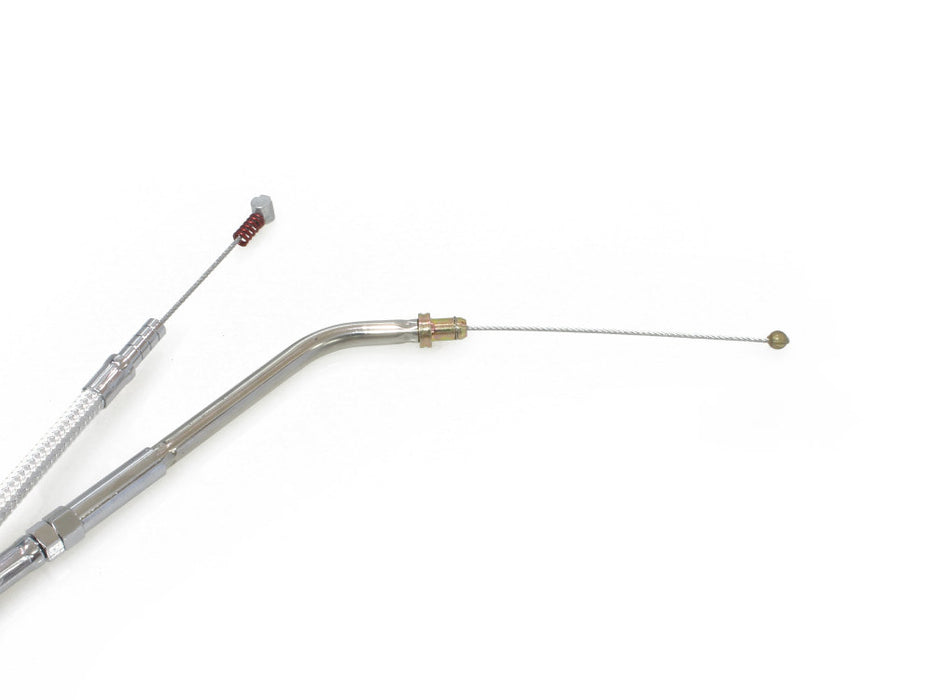 34-3/4in. Idle Cable - Sterling Chromite. Fits Sportster 1996-2006.
