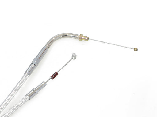 49-1/2in. Idle Cable - Sterling Chromite. Fits Big Twin 1996-2017.