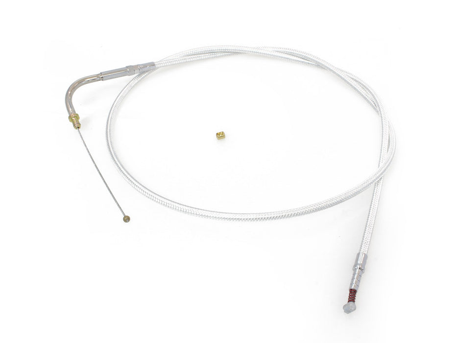 47-1/2in. Idle Cable - Sterling Chromite. Fits Big Twin 1996-2017.