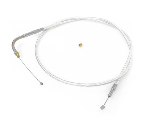 50-1/2in. Idle Cable - Sterling Chromite. Fits Big Twin 1996-2001 with Magnetti Marelli EFI