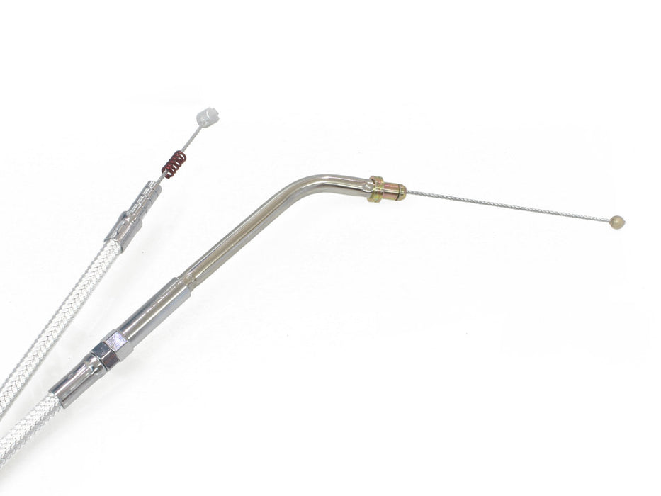 40in. Idle Cable - Sterling Chromite. Fits Sportster 2007-2021.