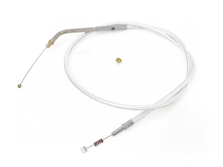 40in. Idle Cable - Sterling Chromite. Fits Sportster 2007-2021.