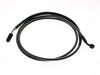 66in. Hydraulic Clutch Line with 10mm x 35 Degree Banjo - Black Pearl. Fits Touring & Softail 2017up Models with the Original H-D Hydraulic Clutch.