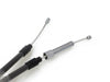 63in. Clutch Cable - Black Pearl. Fits 4Spd Big Twin 1968-1986