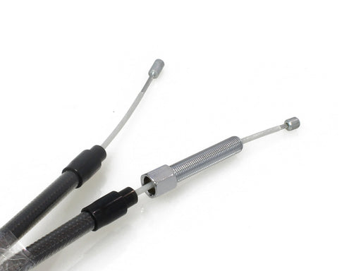 63in. Clutch Cable - Black Pearl. Fits 4Spd Big Twin 1968-1986