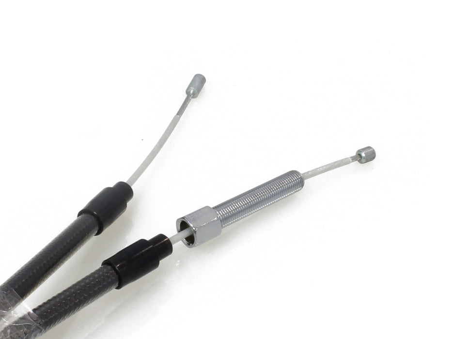 63in. Clutch Cable - Black Pearl. Fits 4Spd Big Twin 1968-1986