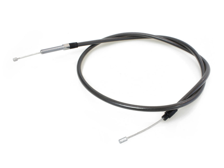 63in. Clutch Cable - Black Pearl. Fits 4Spd Big Twin 1968-1986