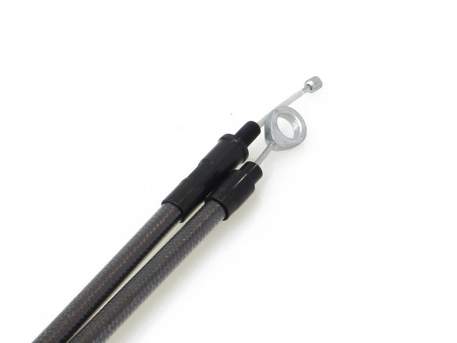 73in. Clutch Cable - Black Pearl. Fits 5Spd Big Twin 1987-2006