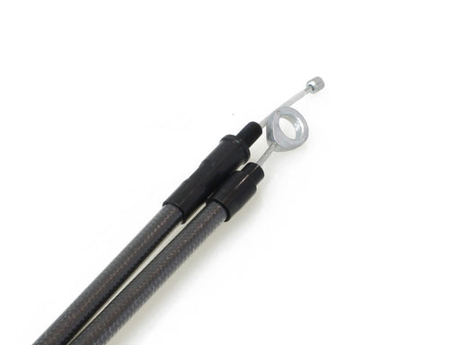 77in. Clutch Cable - Black Pearl. Fits 5Spd Big Twin 1987-2006