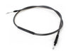 61in. Clutch Cable - Black Pearl. Fits 5Spd Big Twin 1987-2006