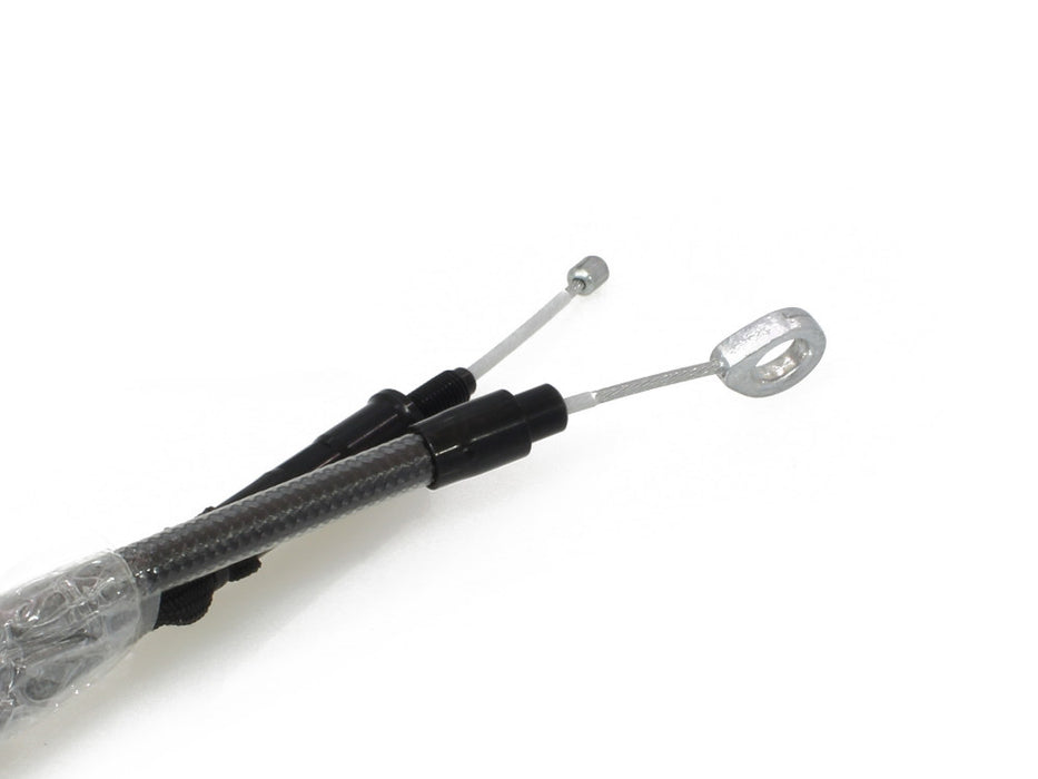 67in. Clutch Cable - Black Pearl. Fits Softail 2007-2024 & Dyna 2006-2017.