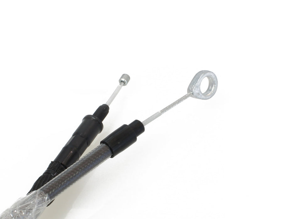77in. Clutch Cable - Black Pearl. Fits Softail 2007-2024 & Dyna 2006-2017.