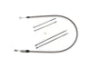 44in. Quick Connect Upper Clutch Cable - Black Pearl. Fits Softail 2018-2024 & Most Touring 2021-2024