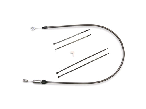 44in. Quick Connect Upper Clutch Cable - Black Pearl. Fits Softail 2018-2024 & Most Touring 2021-2024