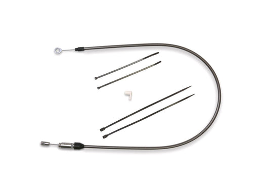 45in. Quick Connect Upper Clutch Cable - Black Pearl. Fits Softail 2018-2024 & Most Touring 2021-2024