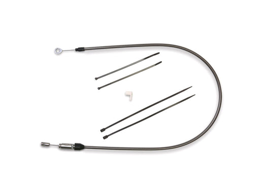 46in. Quick Connect Upper Clutch Cable - Black Pearl. Fits Softail 2018-2024 & Most Touring 2021-2024