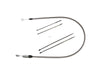 50in. Quick Connect Upper Clutch Cable - Black Pearl. Fits Softail 2018-2024 & Most Touring 2021-2024