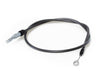50in. Quick Connect Upper Clutch Cable - Black Pearl. Fits Softail 2018-2024 & Most Touring 2021-2024