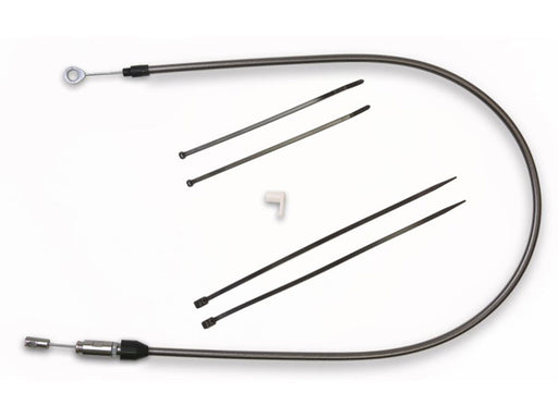 54in. Quick Connect Upper Clutch Cable - Black Pearl. Fits Softail 2018-2024 & Most Touring 2021-2024