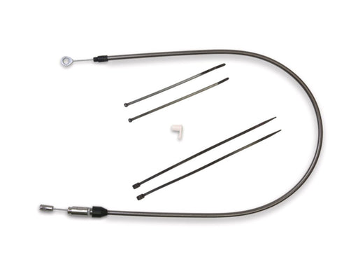 56in. Quick Connect Upper Clutch Cable - Black Pearl. Fits Softail 2018-2024 & Most Touring 2021-2024
