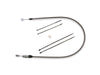 40in. Quick Connect Upper Clutch Cable - Black Pearl. Fits Softail 2018-2024