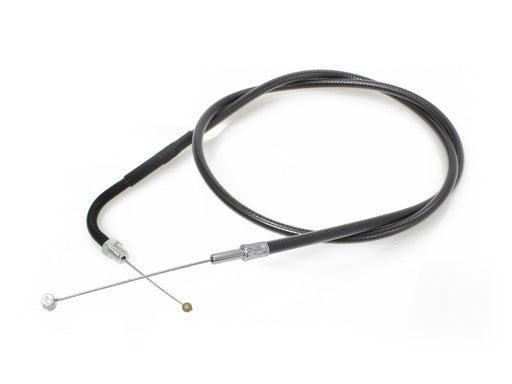 34-1/2in. Throttle Cable - Black Pearl. Fits Big Twin 1990-1995.