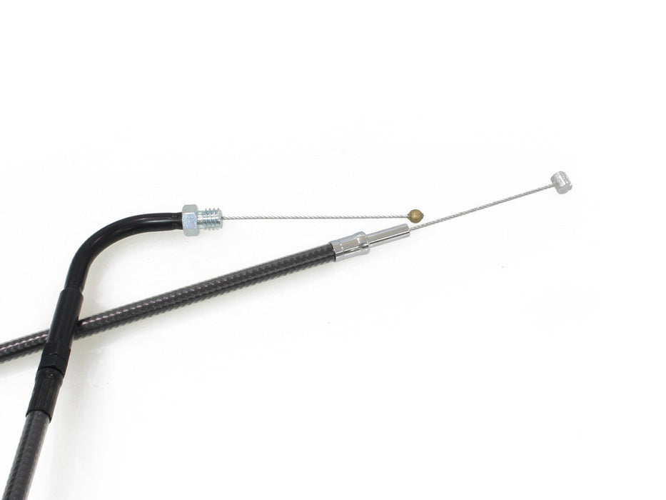 38-1/2in. Throttle Cable - Black Pearl. Fits Big Twin 1990-1995.