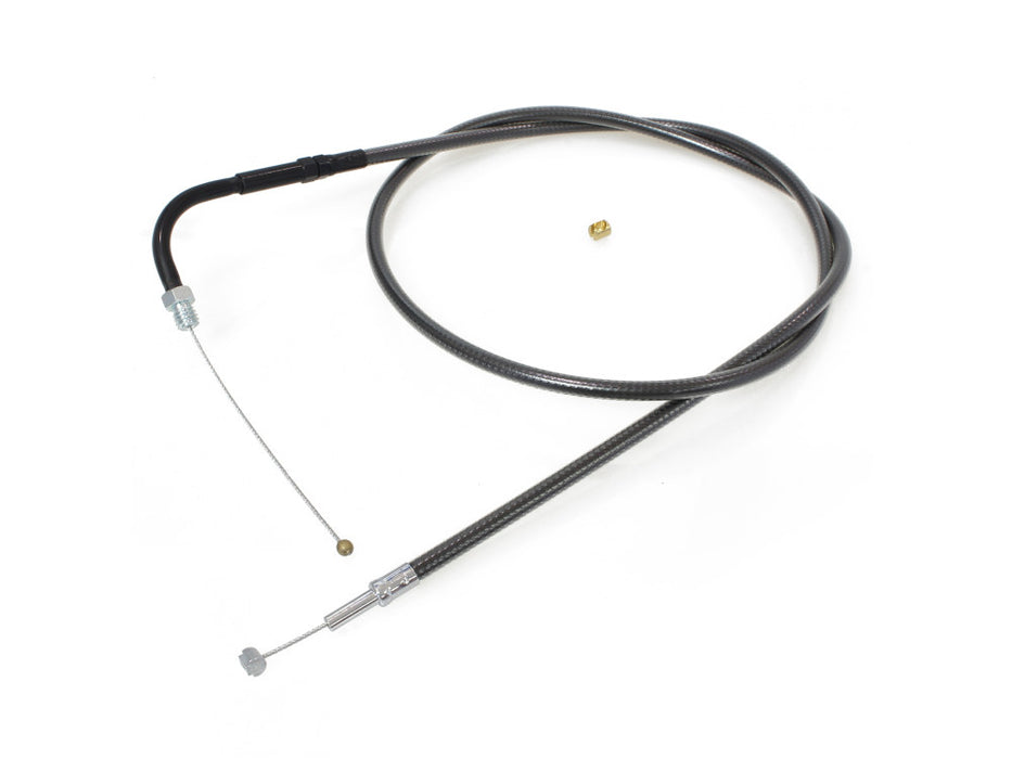43-1/2in. Throttle Cable – Black Pearl. Fits Big Twin 1990-1995. – Magnum Shielding