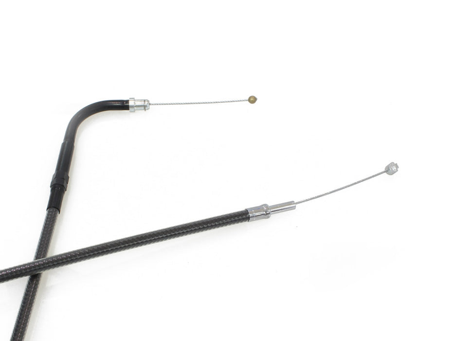47-1/2in. Throttle Cable - Black Pearl. Fits Big Twin 1996-2017.