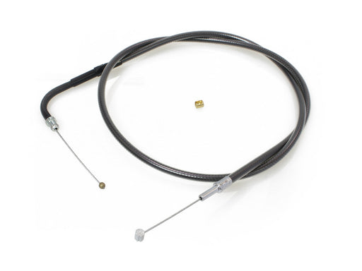 40-3/4in. Throttle Cable - Black Pearl. Fits Big Twin 1996-2017.
