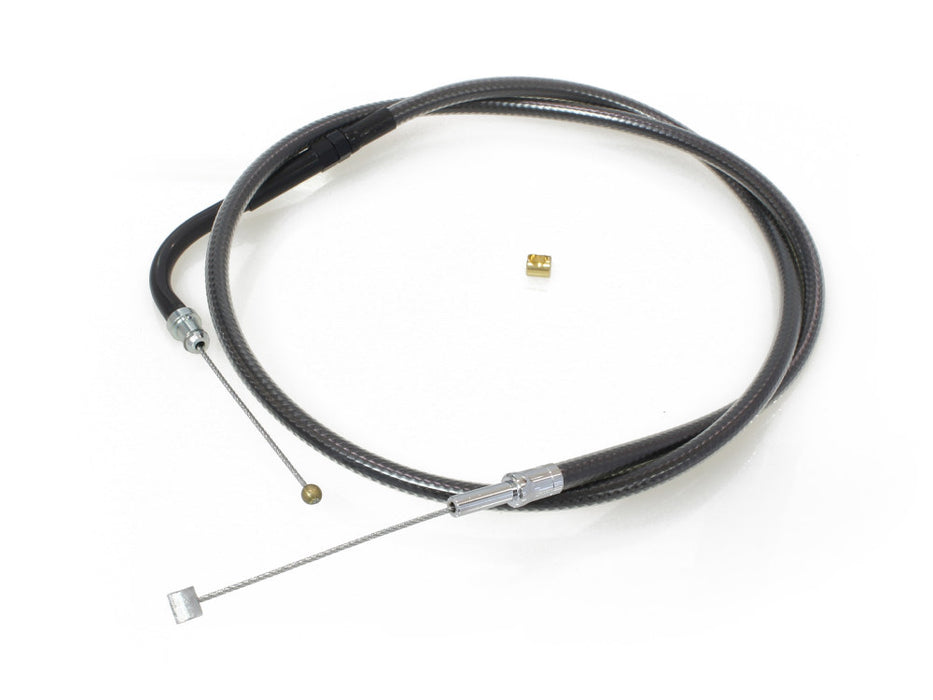 32-3/4in. Throttle Cable - Black Pearl. Fits Big Twin 1996-2017.