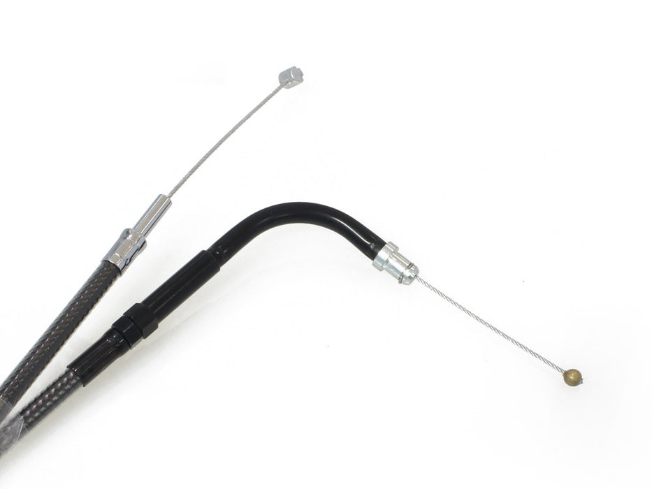 28-1/2in. Throttle Cable - Black Pearl. Fits Big Twin 1996-2017.